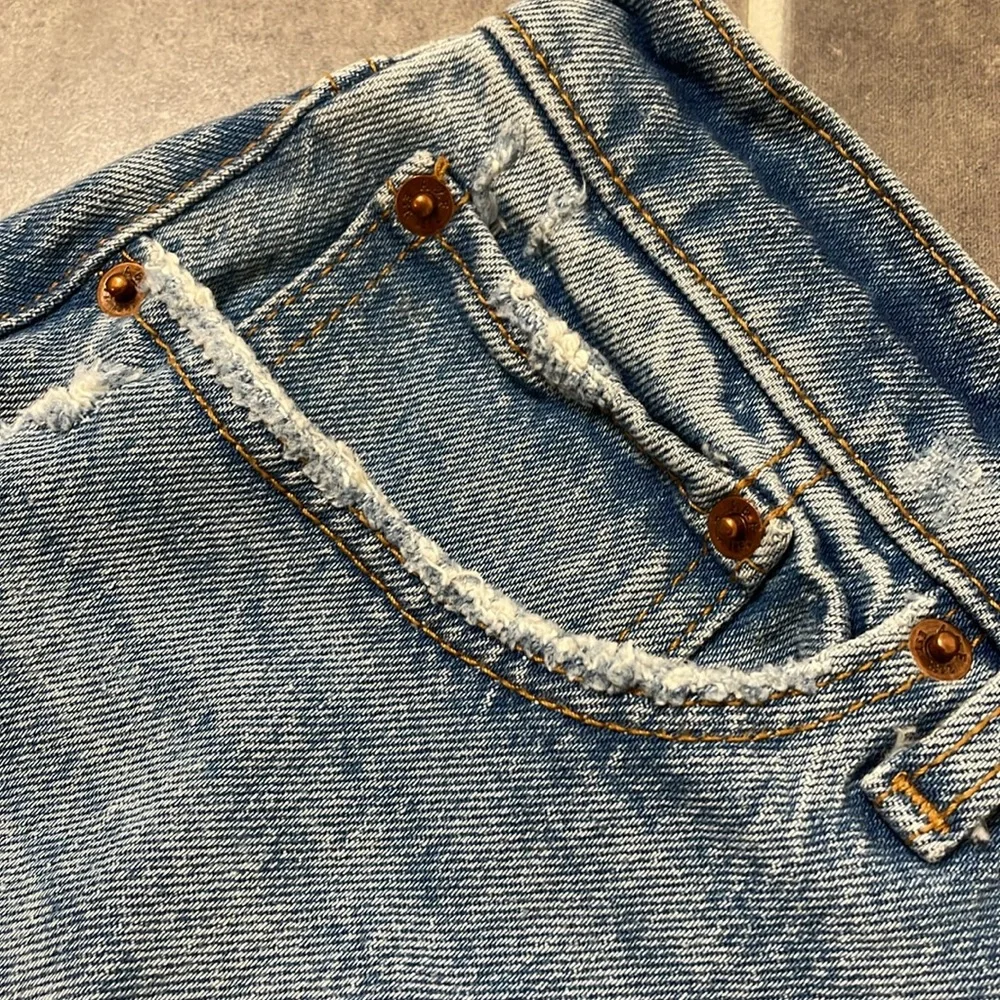 Abercrombie & Fitch High Rise Mom Shorts size 28 - Picture 10 of 10